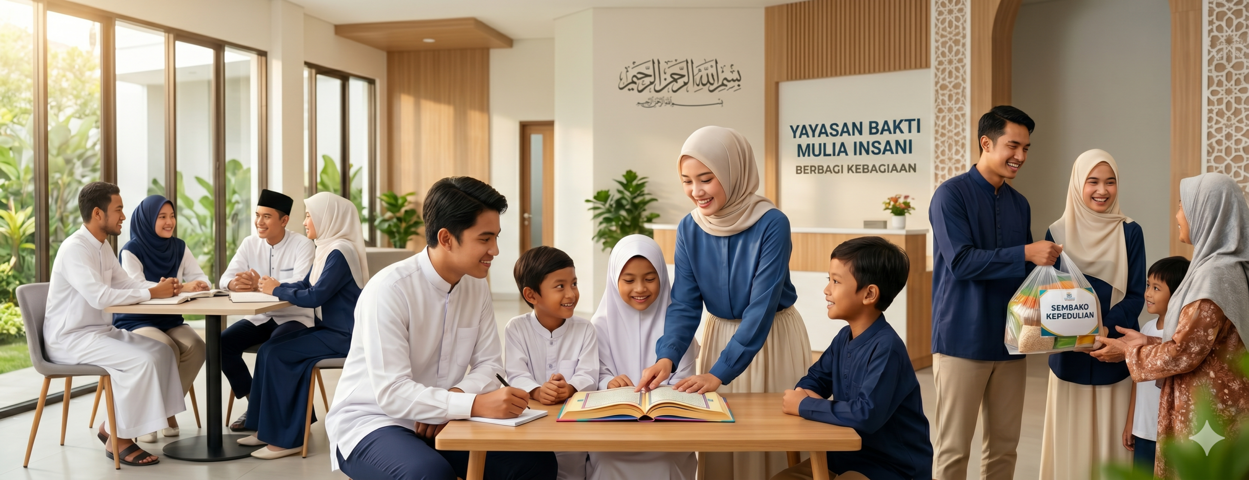 Tempat Tumbuh Kepedulian dan Generasi Islami